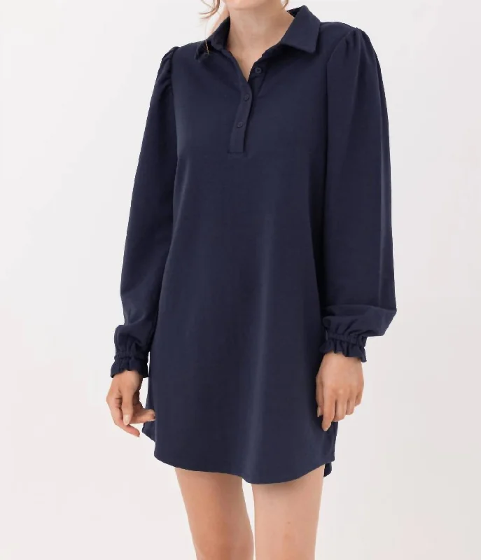 Kent Mini Dress In Navy