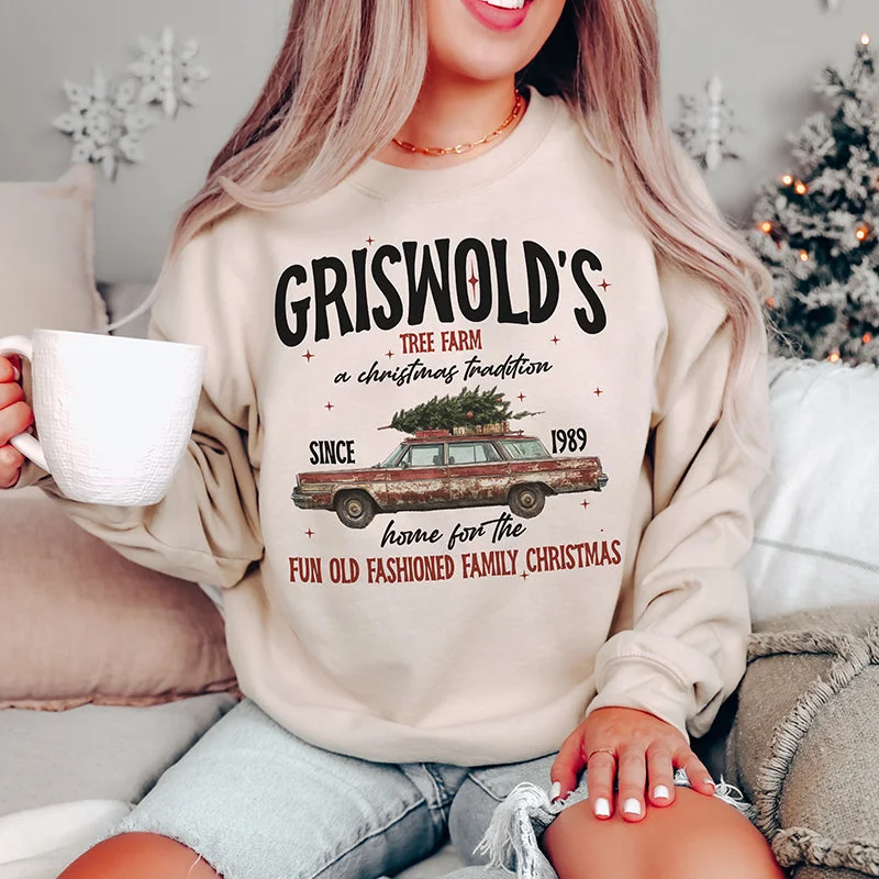 Griswold's Tree Farm Crewneck Sweatshirt