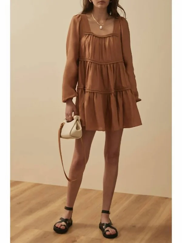 Fernanda Dress In Toffee