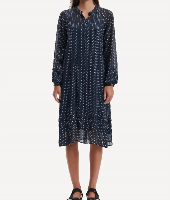 Elma Shirt Dress In Print