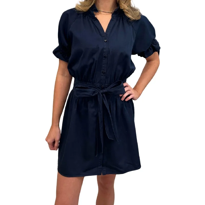 Viva Mini Dress In Navy