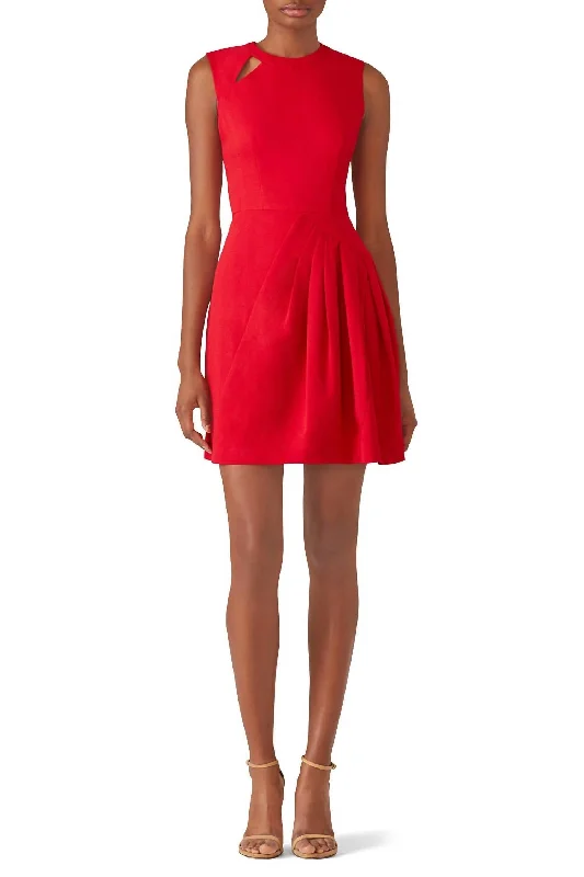 Monroe Dress In Red