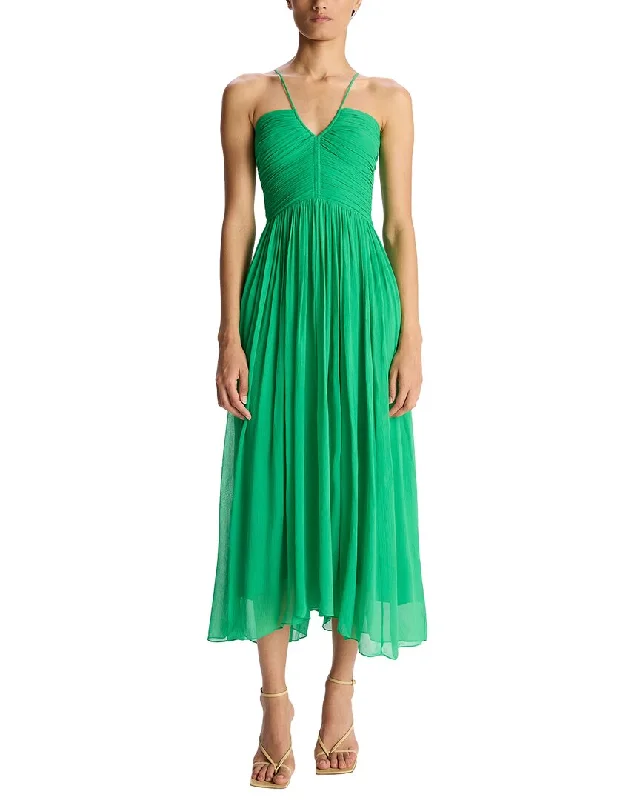 A.L.C. Rumi Silk Maxi Dress