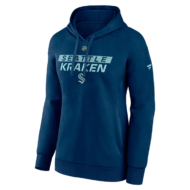 Seattle Kraken AP Womens Replen Hoodie Navy