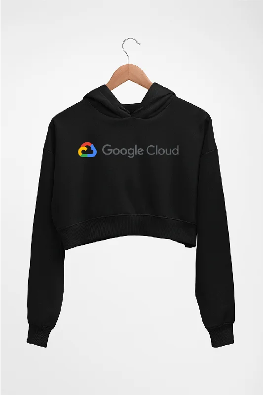 google cloud Crop HOODIE FOR WOMEN