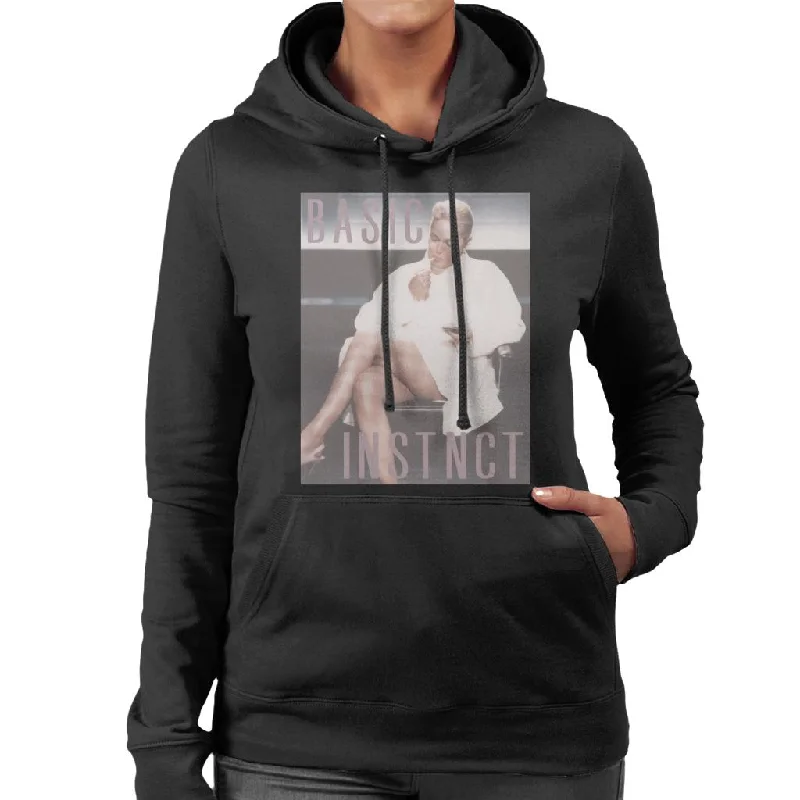 Basic Instinct Catherine Interrogation Scene Women's Hooded Sweatshirt