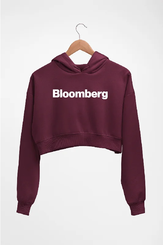 Bloomberg Crop HOODIE FOR WOMEN