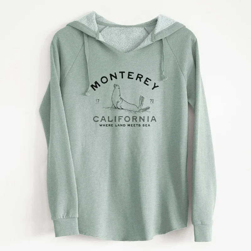 Monterey Sea Lion - Cali Wave Hooded Sweatshirt