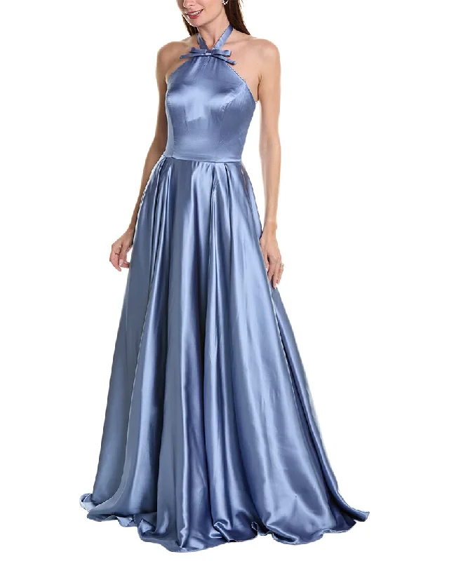 Rene Ruiz Halter Gown