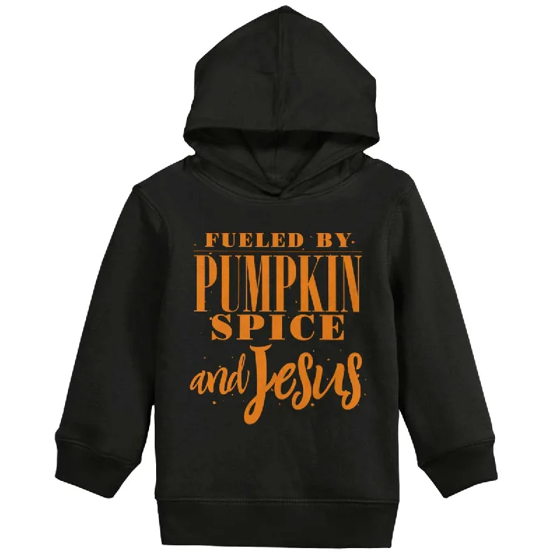 Fueled by PSLs and Jesus Toddler Pullover Hoodie