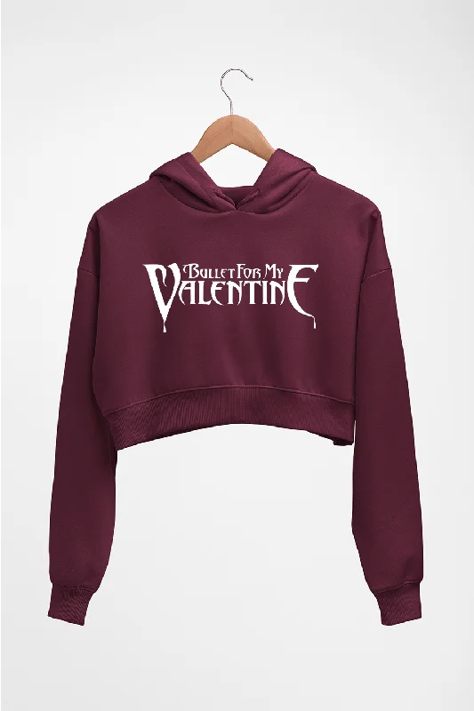 Bullet for My Valentine Crop HOODIE FOR WOMEN