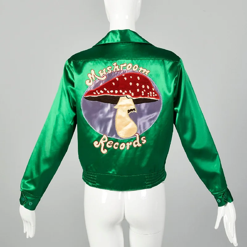 Impossibly Cool Mushroom Records Satin Jacket The Magic Land of Ubilam