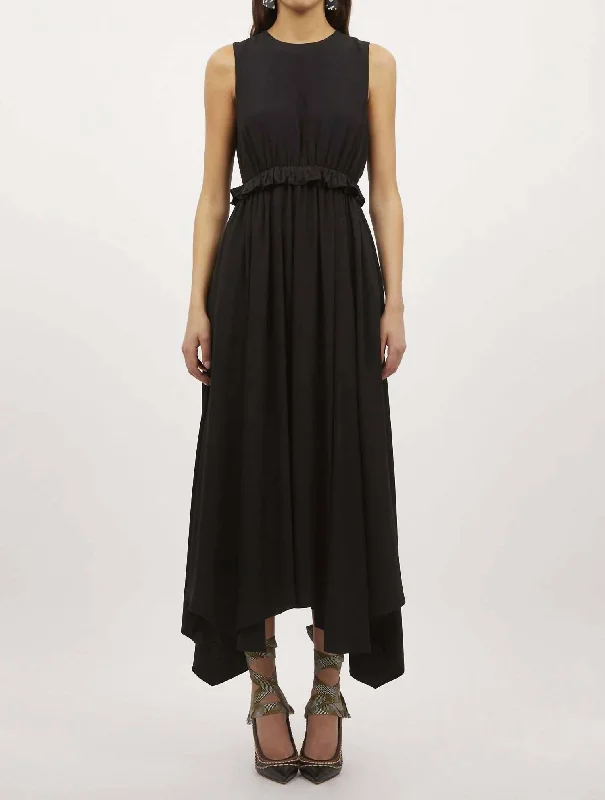 Evita Dress In Noir