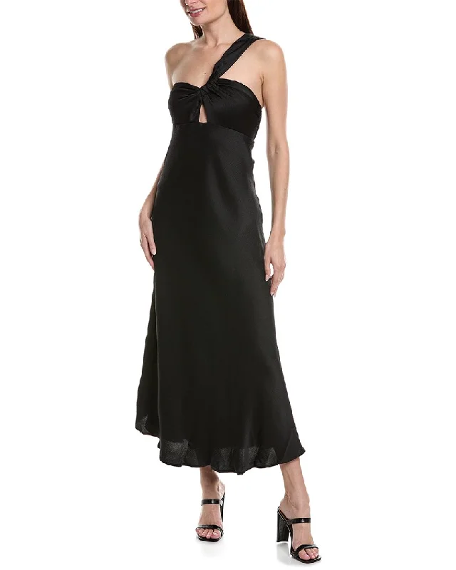 Moonsea One-Shoulder Maxi Dress